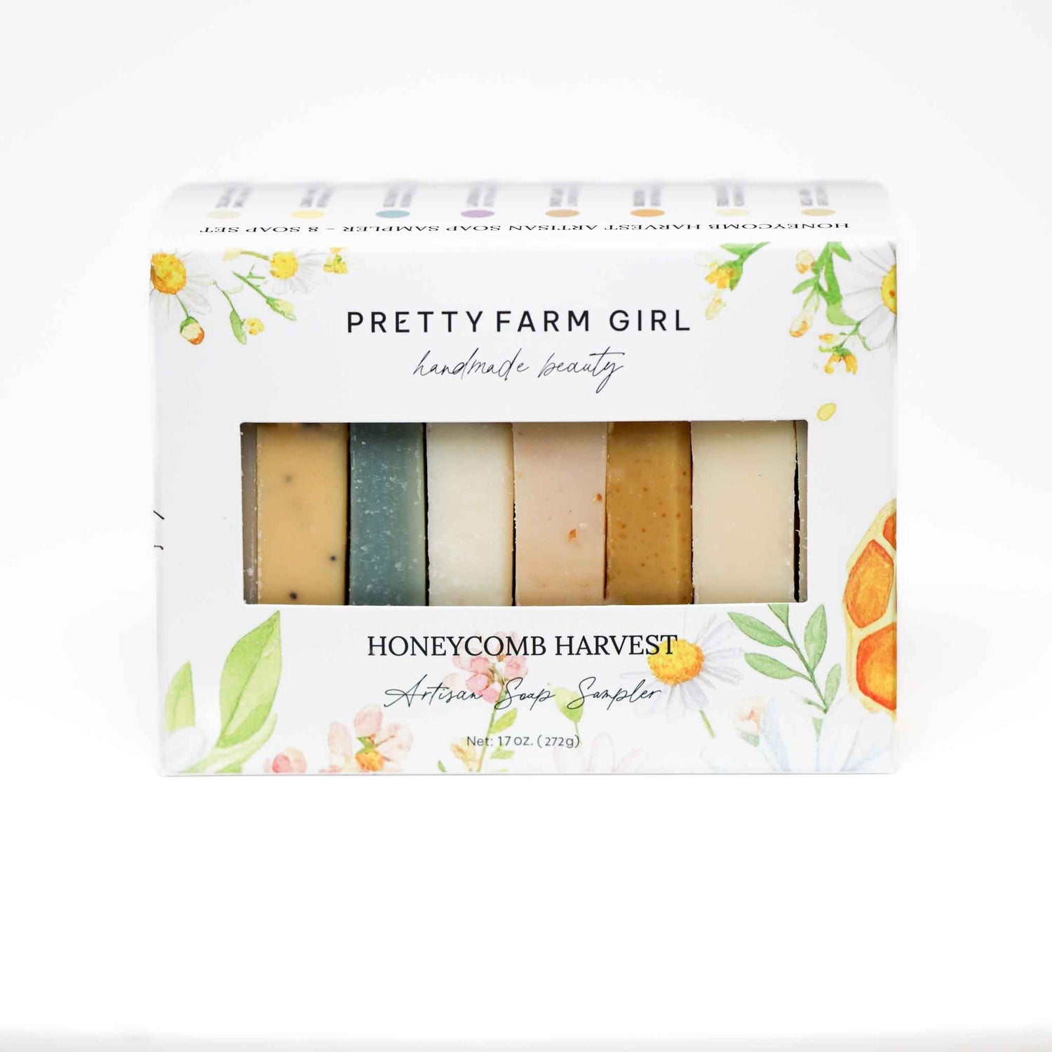 Honeycomb Harvest  Goat Milk &amp; Tallow Soap Sampler