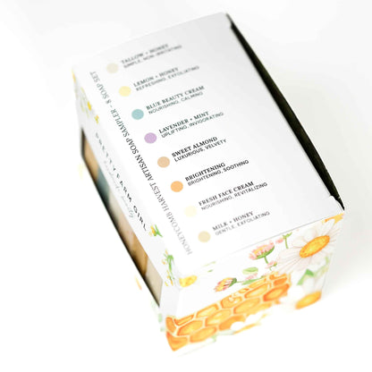Honeycomb Harvest  Goat Milk &amp; Tallow Soap Sampler