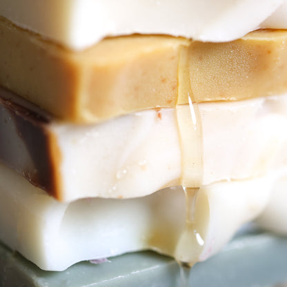 Honeycomb Harvest  Goat Milk &amp; Tallow Soap Sampler
