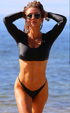 Forever Young Swimwear Huntington Bikini Bottom in vibrant color, featuring a seamless fit and stylish design for beach and pool days.