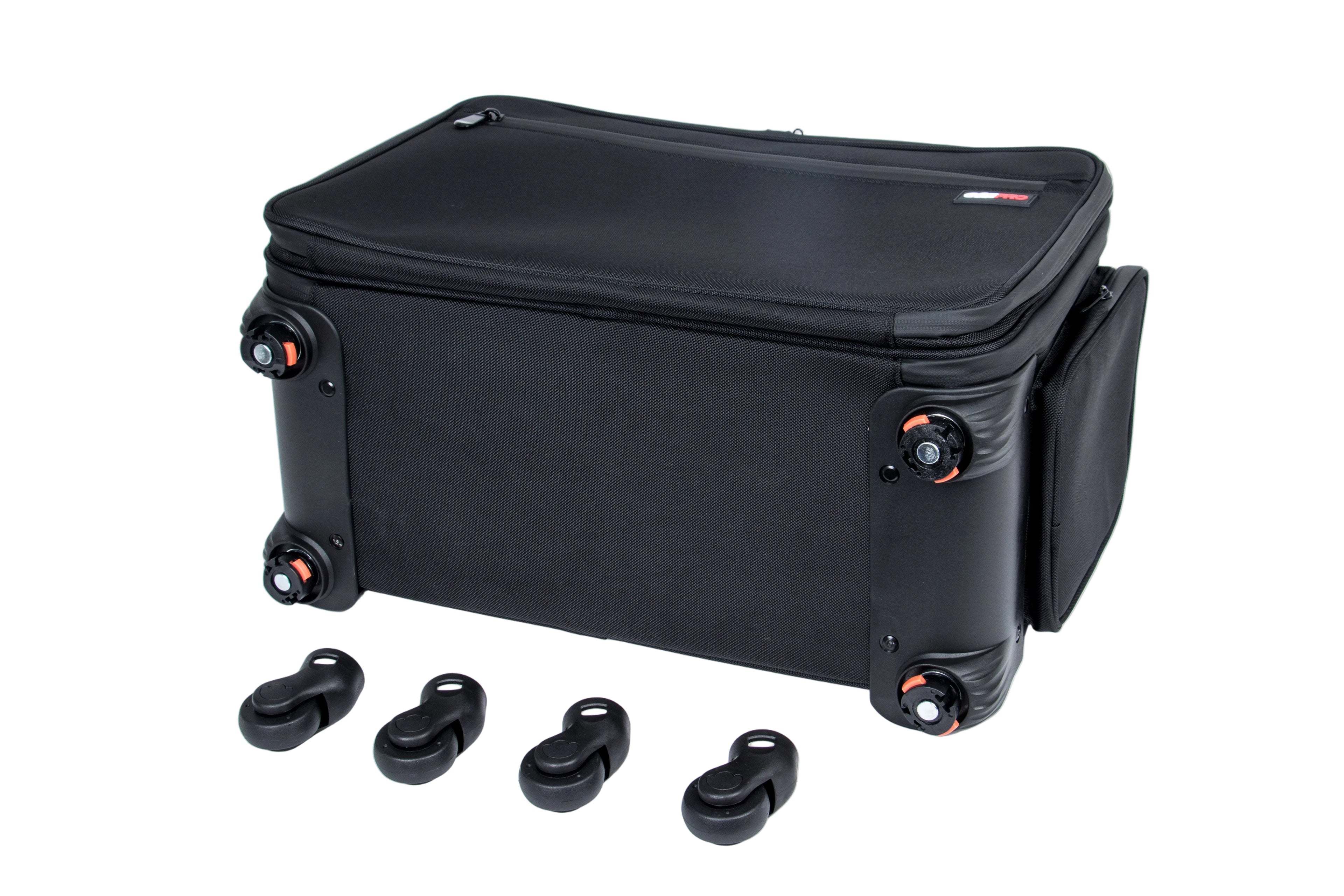 Rover Roller Duo Mobile Workstation with Extending Tray System – OG Black