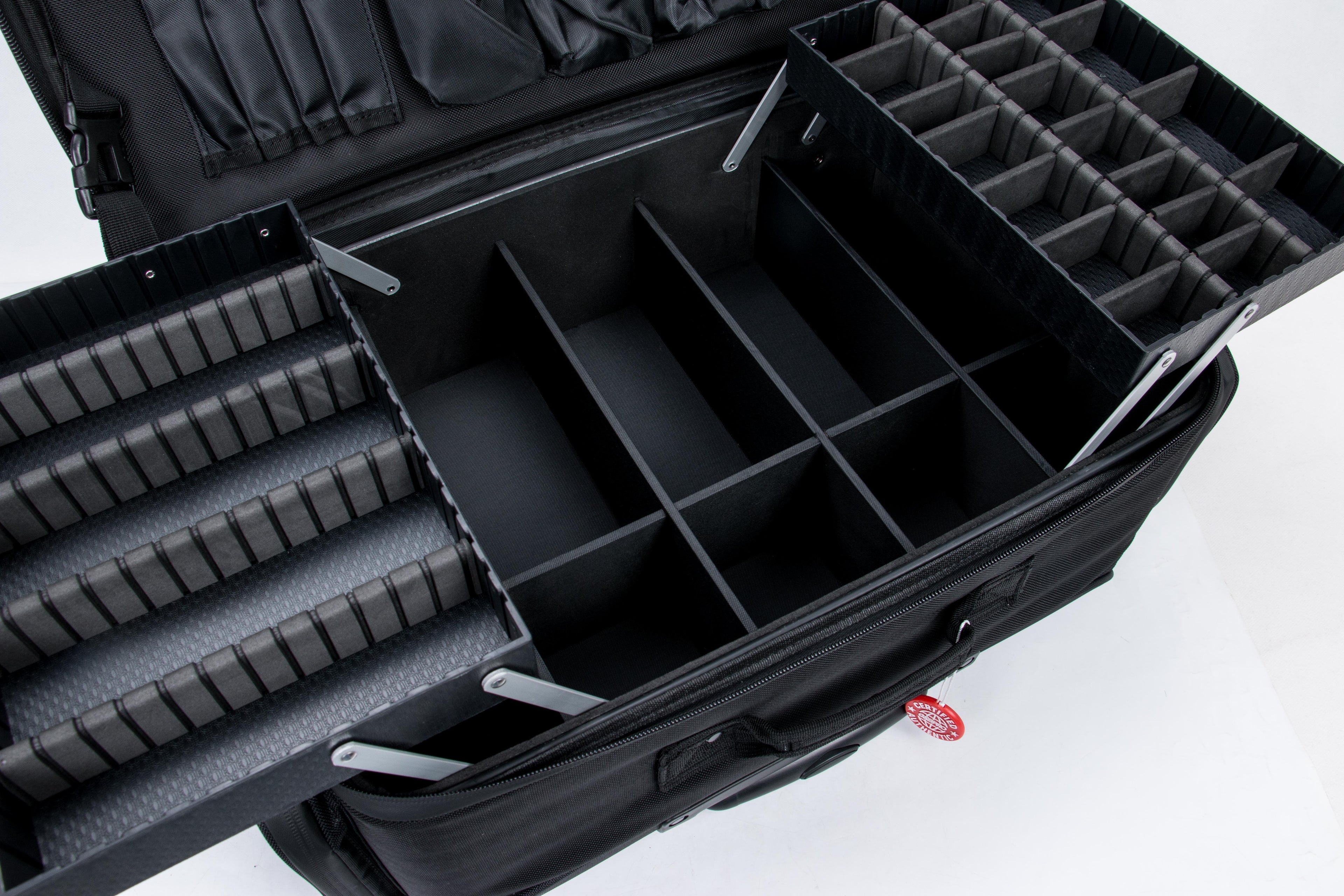 Rover Roller Duo Mobile Workstation with Extending Tray System – OG Black