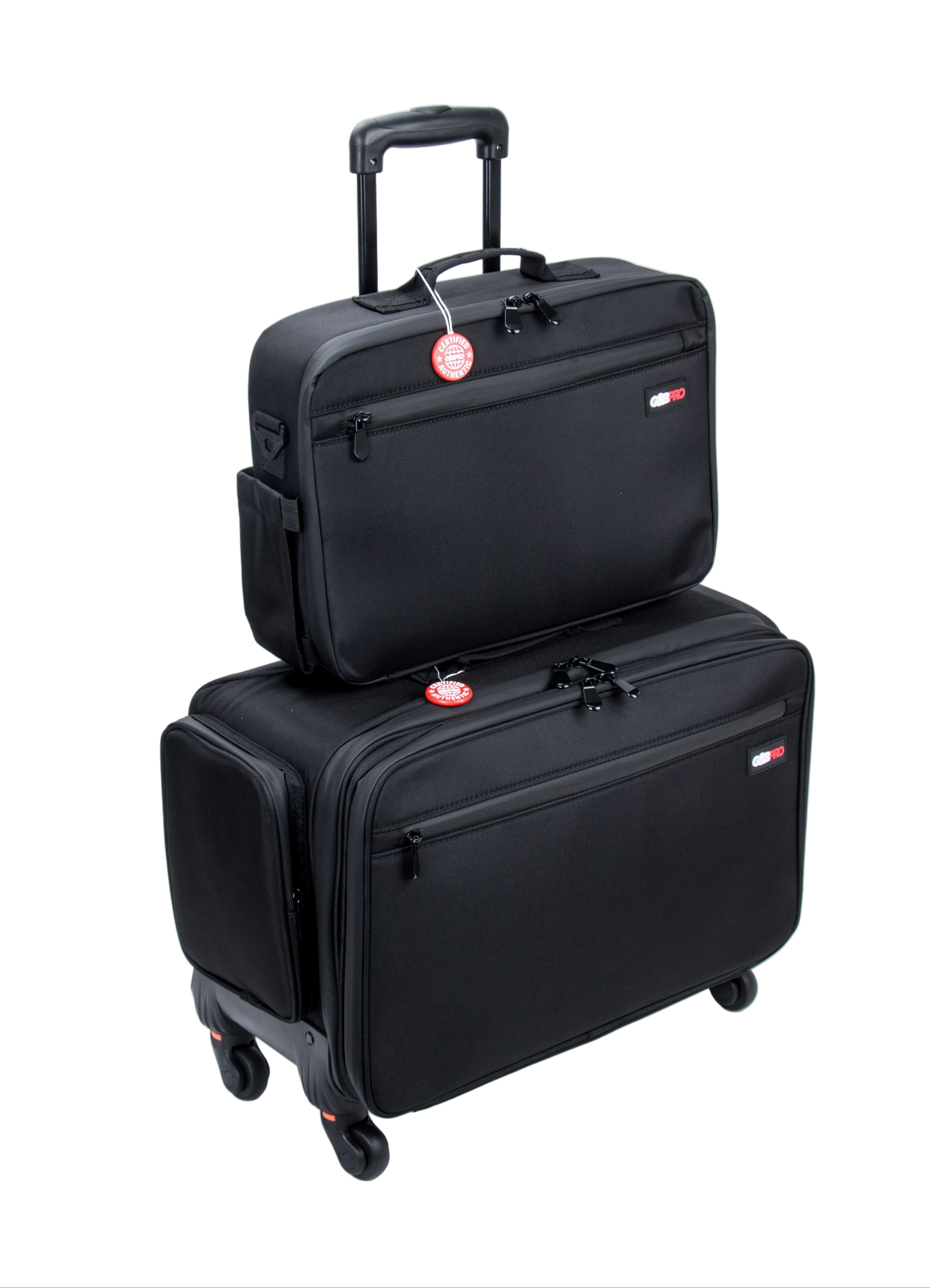 Rover Roller Duo Mobile Workstation with Extending Tray System – OG Black