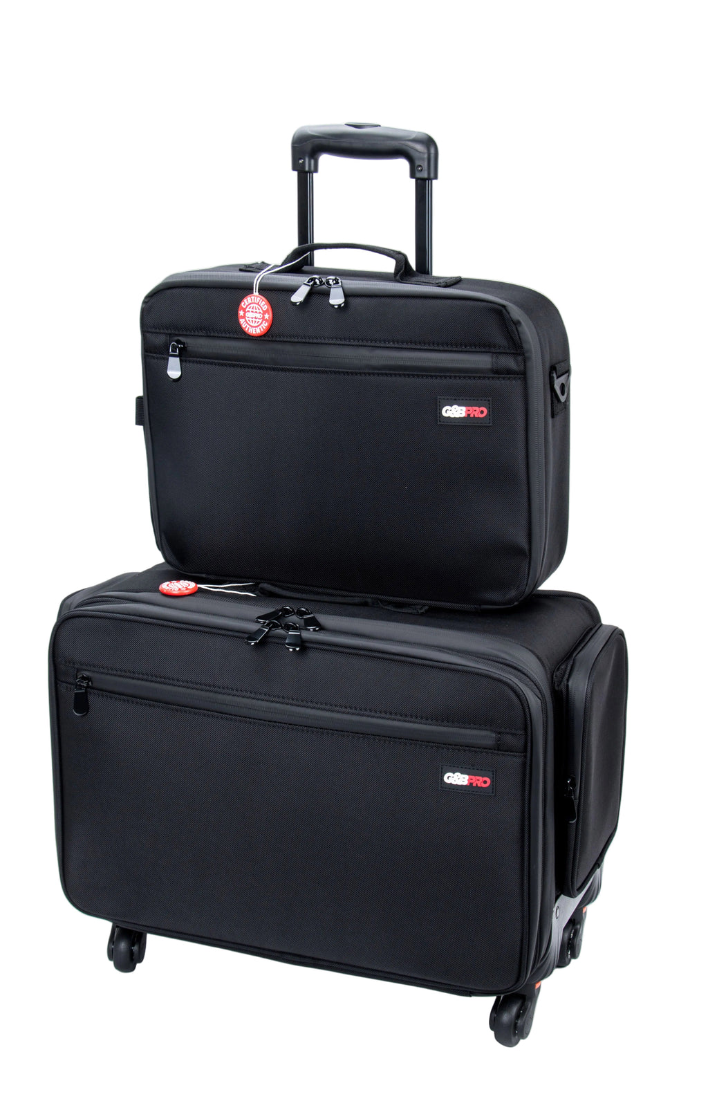 Rover Roller Duo Mobile Workstation with Extending Tray System – OG Black