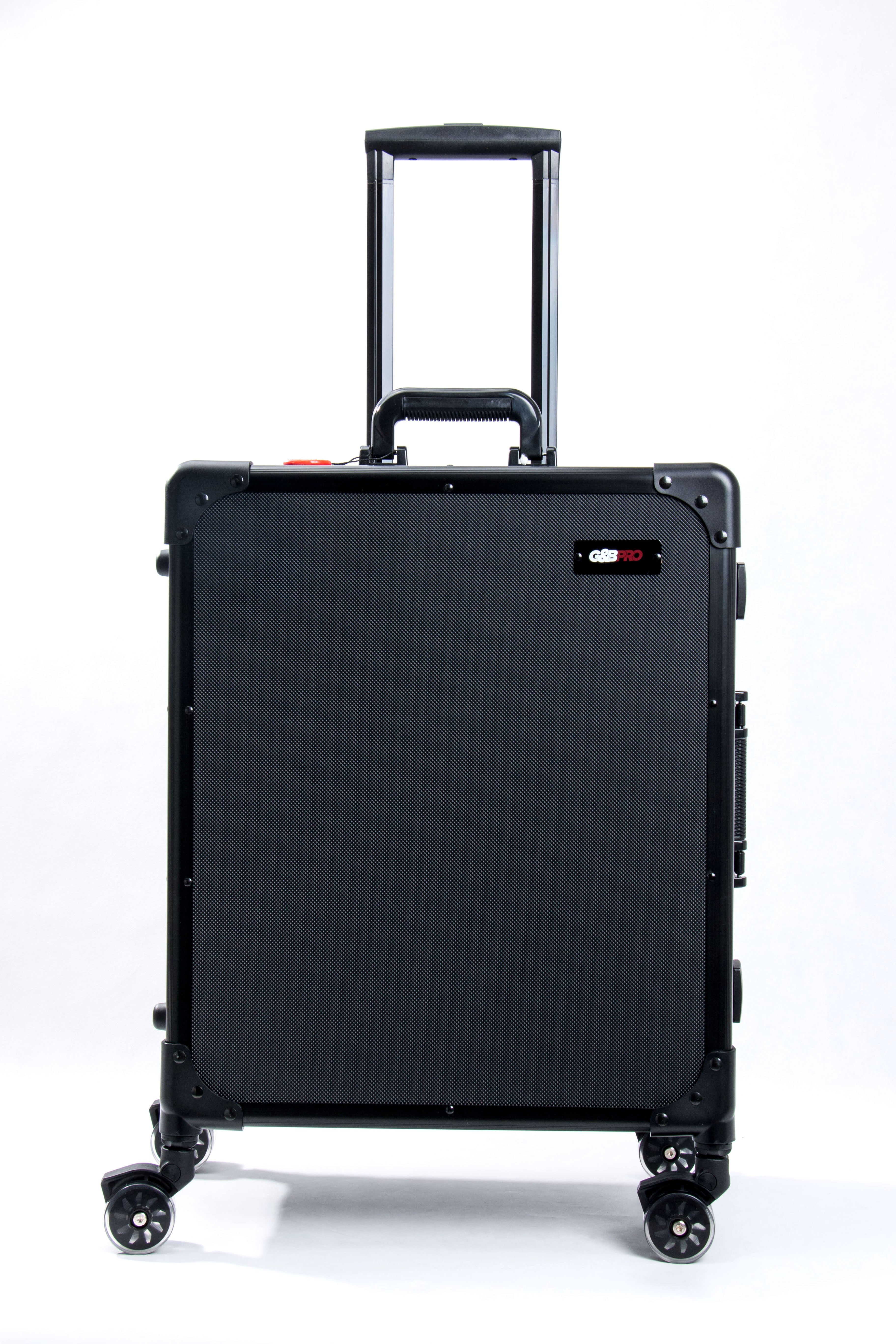 Roller Elite Mobile Workstation with LED Mirror & Extending Tray System – OG Black