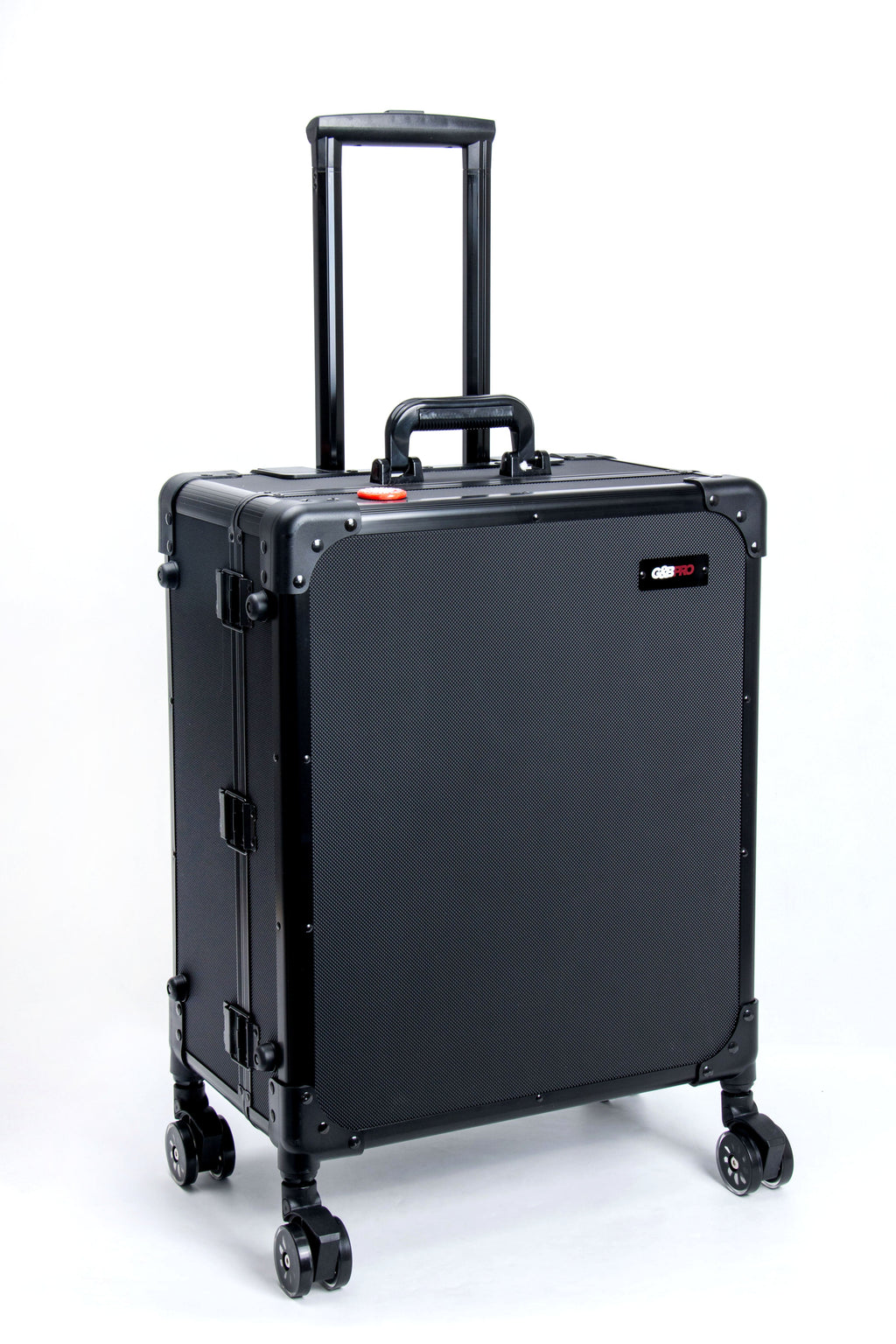 Roller Elite Mobile Workstation with LED Mirror & Extending Tray System – OG Black