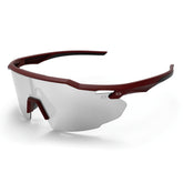 Blackout Barbell Kill Shot running glasses with sleek black frame and tinted lenses, designed for active sports and outdoor activities.