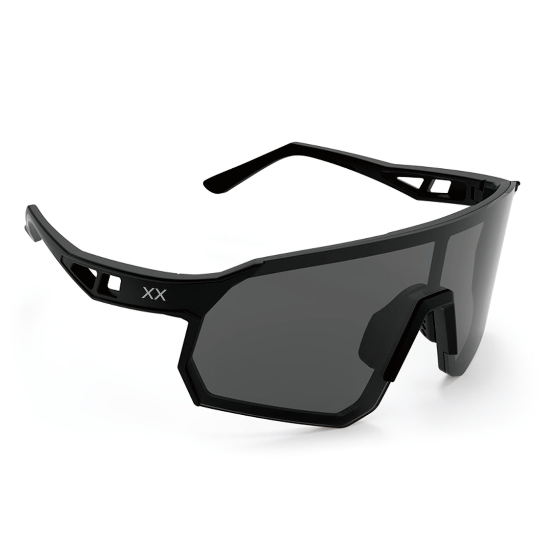 Blackout Barbell Volt running glasses with lightweight frame and tinted lenses, designed for outdoor sports and active wear.