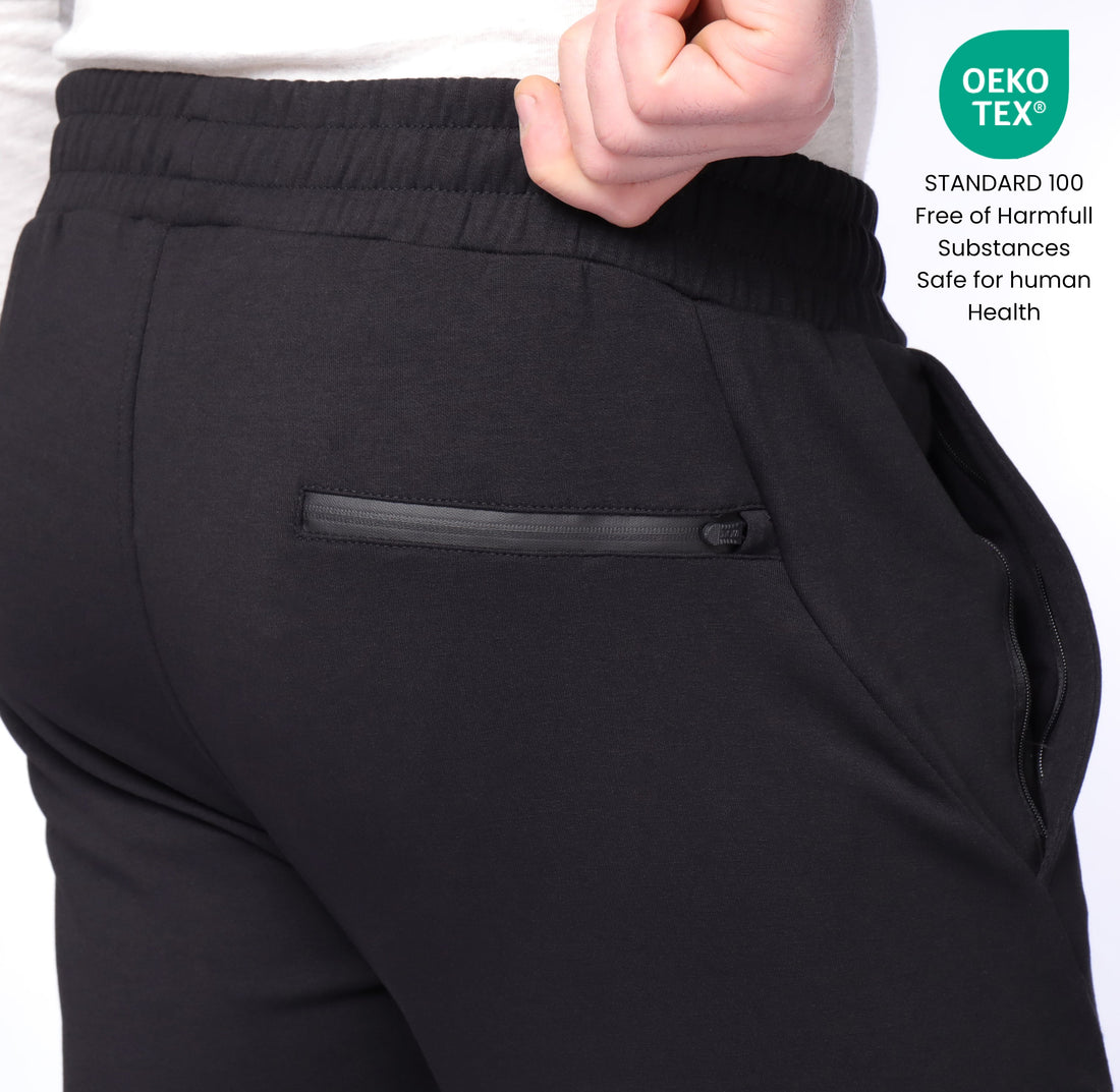 SCR Classic Athleisure Sweatpants for men, tapered tall fit, SCR Sportswear activewear with a comfortable, tapered design.