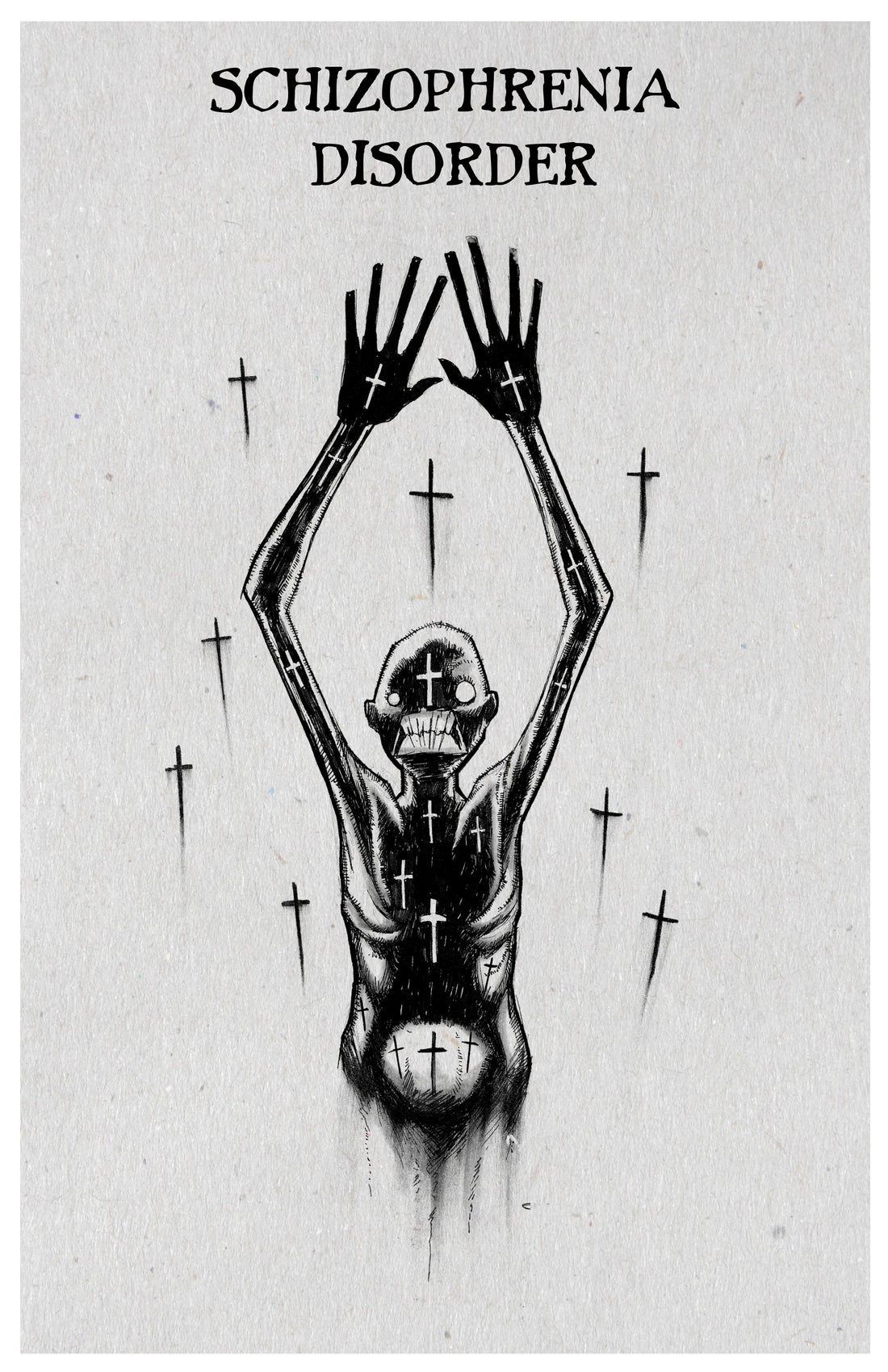 Inktober Illness poster from It&