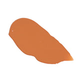 YENSA Super Serum Silk foundation swatch in warm tan shade, showcasing a natural glow and hydrating peptide formula for radiant skin