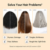 Maree Argan Oil and Biotin Hair Repair Mask with jojoba, nourishing and revitalizing hair treatment in a jar.