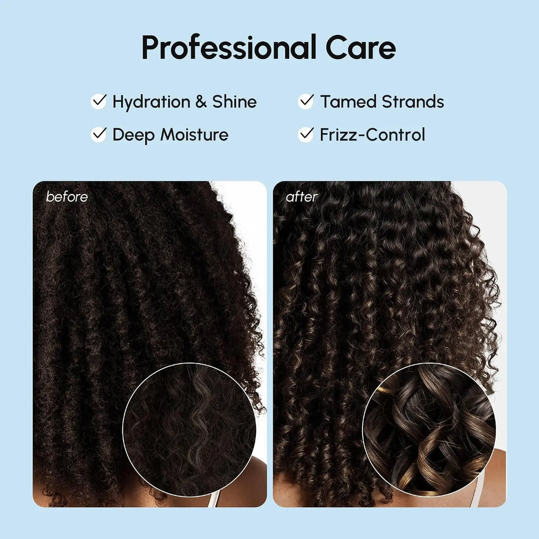 Maree keratin oil capsules for frizz control, showing glossy capsules in a clear container, designed to smooth and hydrate hair.