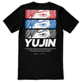 Yūjin Clothing Lies T-Shirt featuring a casual fit with a stylish graphic design on soft fabric, perfect for everyday wear.