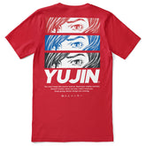 Yūjin Clothing Lies T-Shirt featuring a casual design with a comfortable fit, displayed on a neutral background.