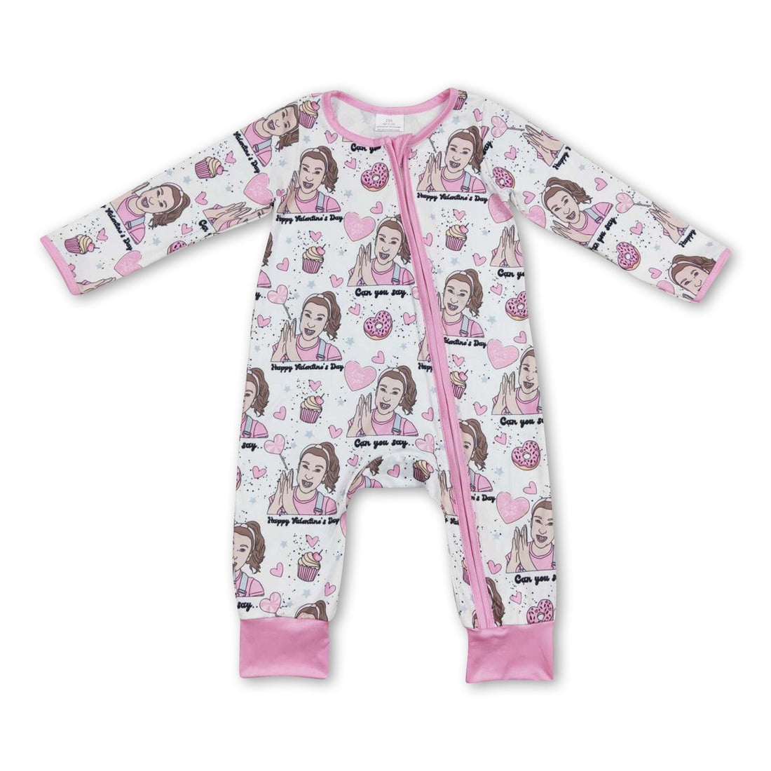 Donut lollipop teacher baby girls valentine&