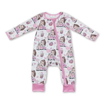 Donut lollipop teacher baby girls valentine&