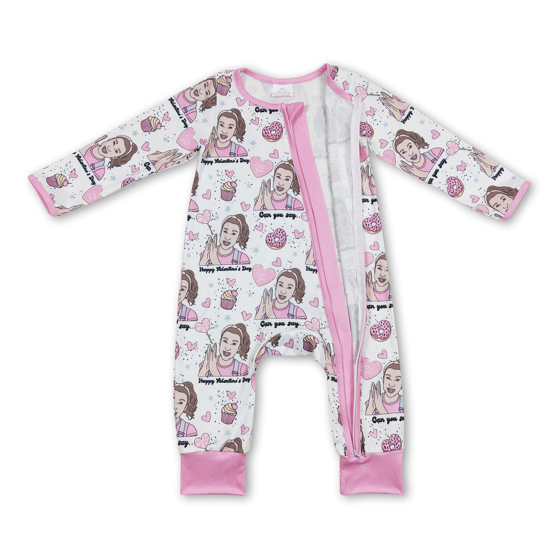 Donut lollipop teacher baby girls valentine&