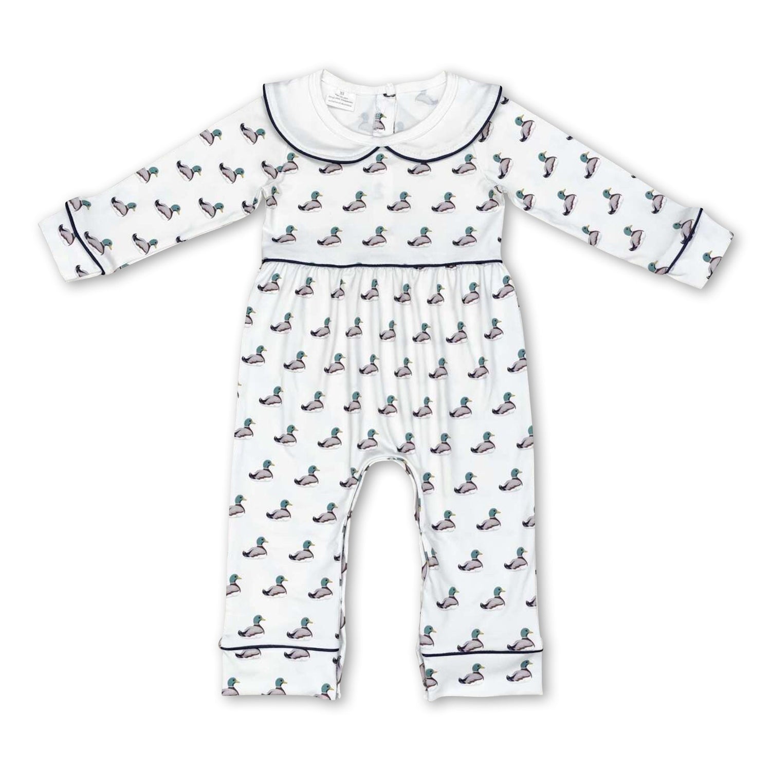 Long sleeves duck baby kids romper