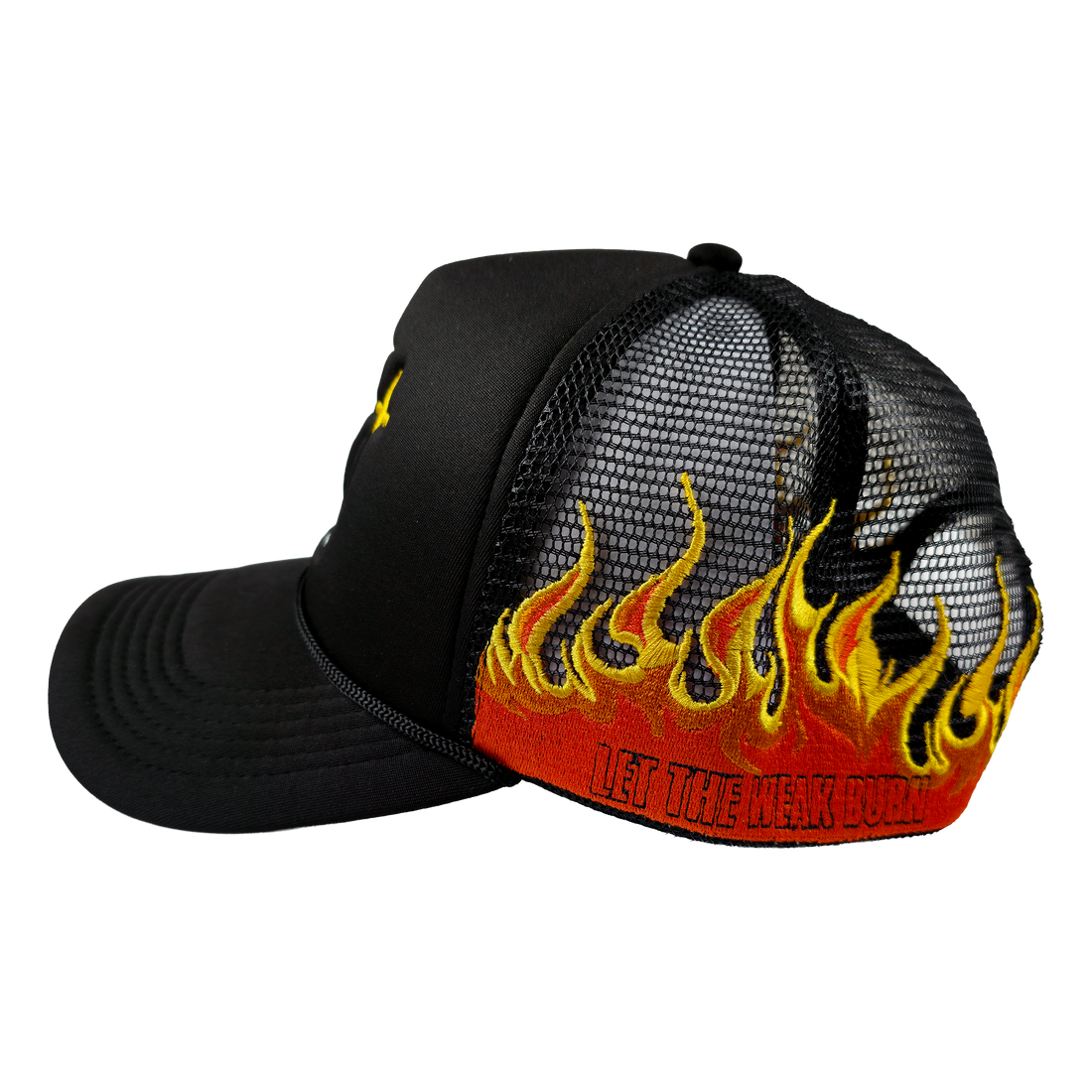 Side view of Any Means Necessary Clothing&