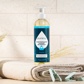 Puracy concentrated laundry detergent in a 16oz bottle, sulfate-free, with a fresh linen scent for clean, fresh laundry.