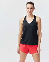Black Goal Five Mesh It To Me training tank top with breathable mesh fabric and athletic fit.