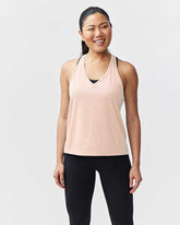 Pink Goal Five Mesh It To Me training tank top with breathable mesh fabric, ideal for workout and fitness activities.