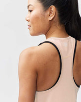 Pink Goal Five Mesh It To Me training tank top with breathable mesh fabric and sleeveless design.