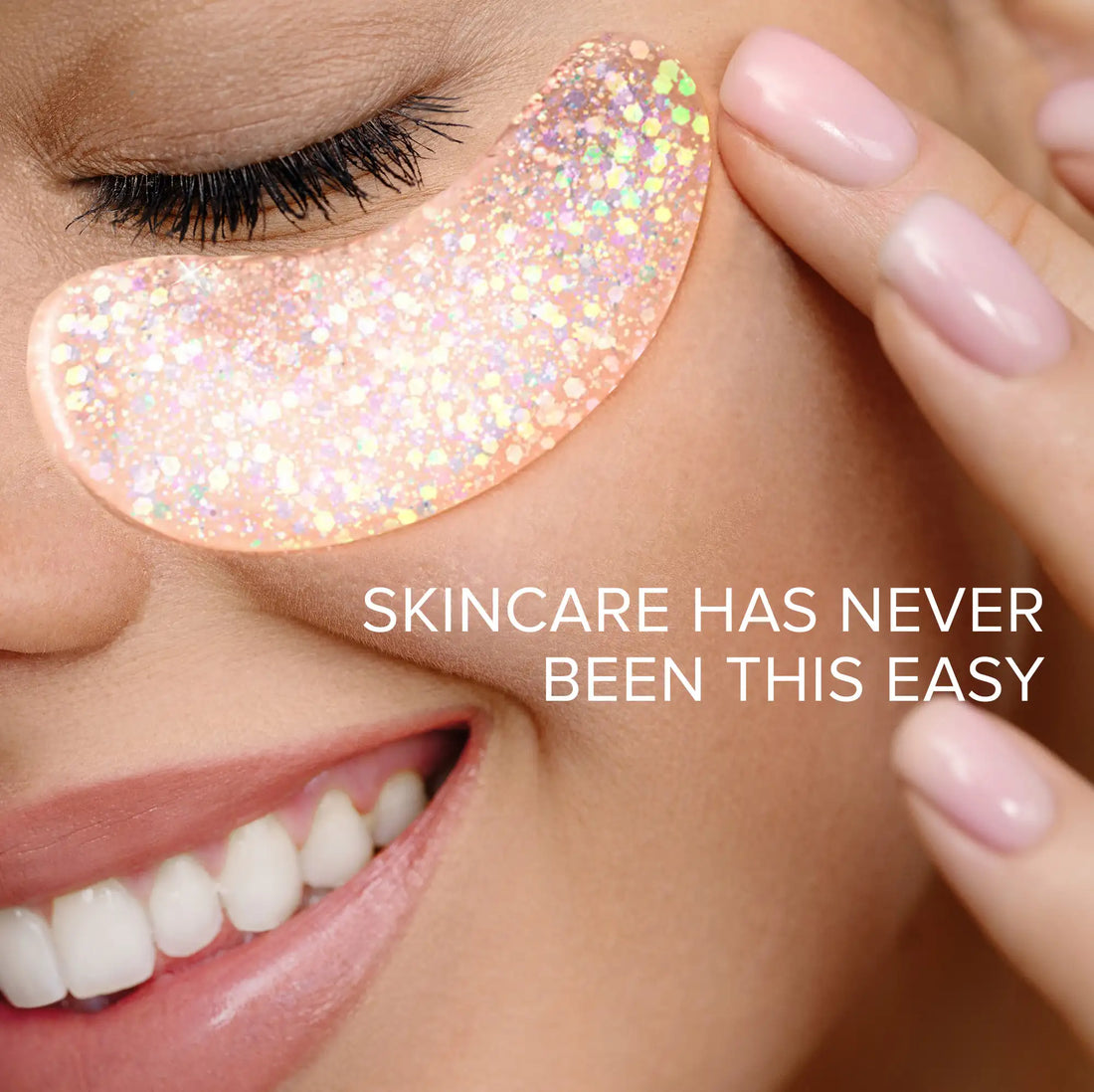 Maree eye patches for puffy eyes, featuring soothing gel formula in clear applicator packaging, designed to reduce puffiness and dark circles.