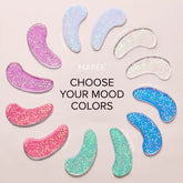 Maree Eye Patches for Puffy Eyes, gel patches with soothing ingredients for reducing puffiness and eye area fatigue.