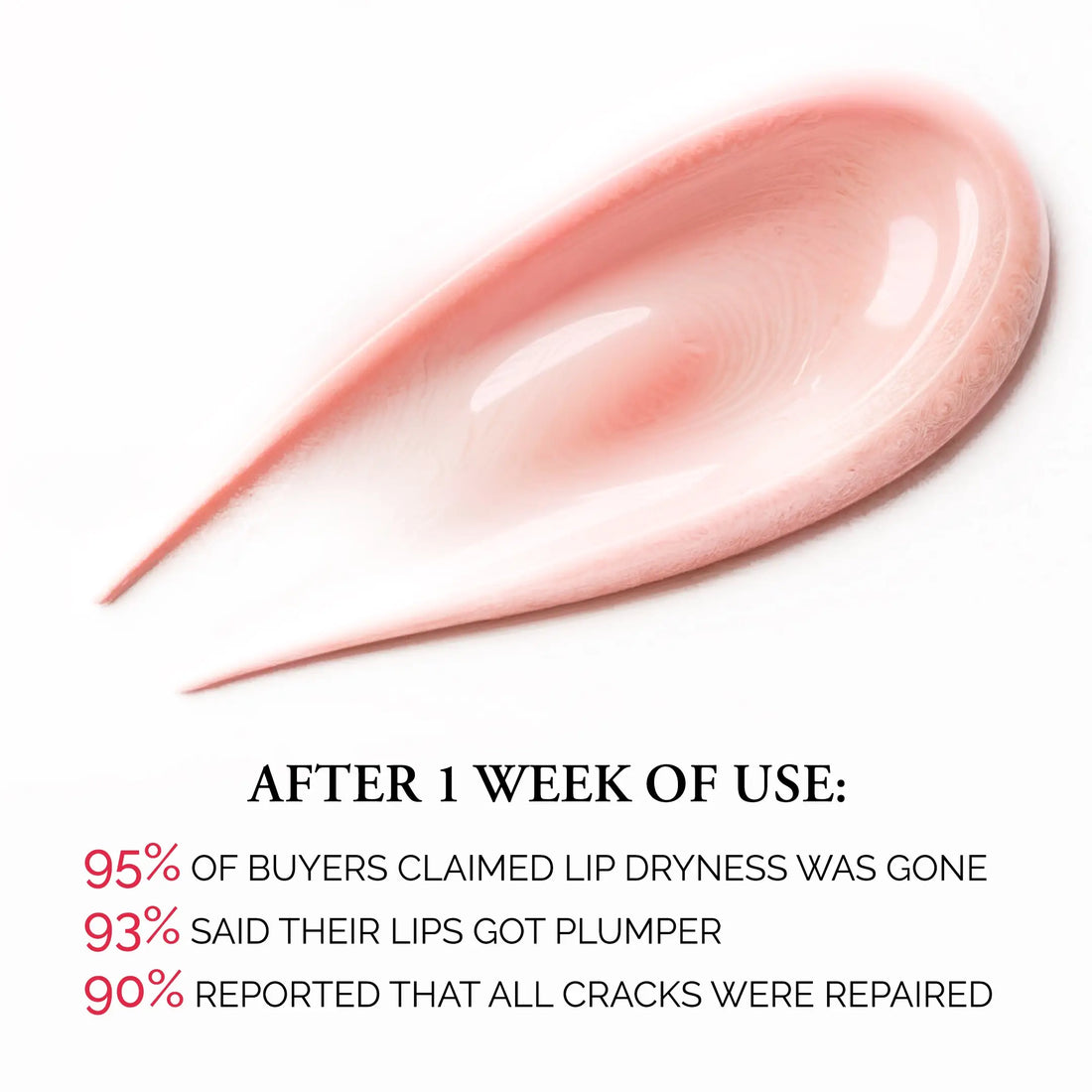 Maree Lip Moisturizer and Plumping Balm in a sleek container, designed to hydrate and enhance lips with a smooth, glossy finish.