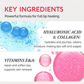 Maree Lip Moisturizer and Plumping Balm in a sleek jar, designed to hydrate and enhance the lips naturally.