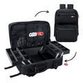 Mid Size Mobile Workstation Backpack with Extending Tray System – OG Black