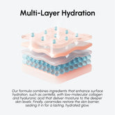 Maree Milky Rice Hydrating Toner bottle with white and pastel design, showing the product label and pump dispenser.