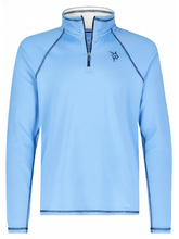 Navy blue White Water Life Harbor Quarter Zip, casual men&