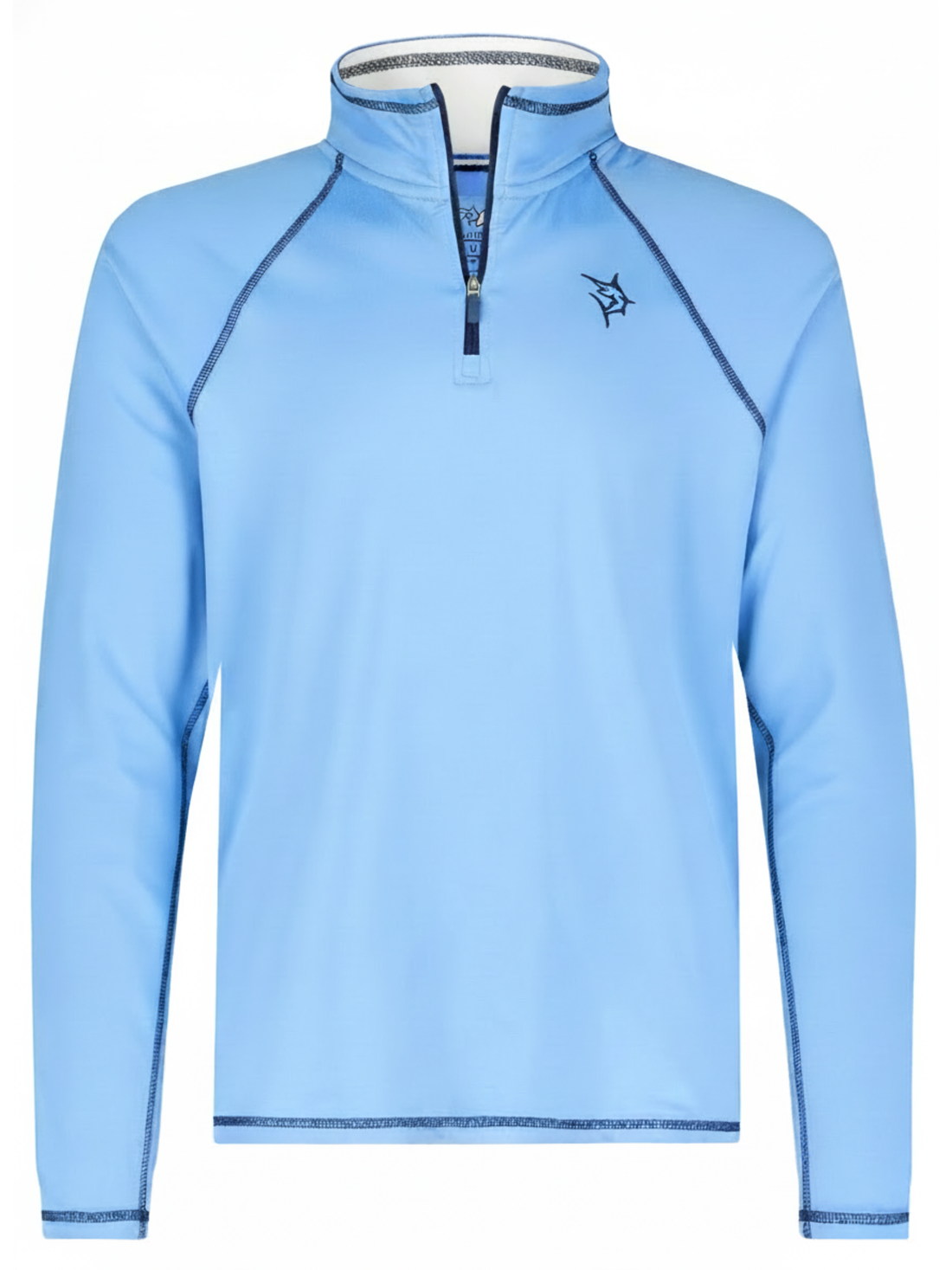 White Water Life Harbor Quarter Zip in navy, lightweight and comfortable men&