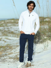 White Water Life Seaport Pants showing relaxed fit, lightweight fabric, and casual style in a natural outdoor setting.