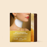 Maree lifting neck wrinkle patches applied to the neck to reduce fine lines and improve skin firmness.