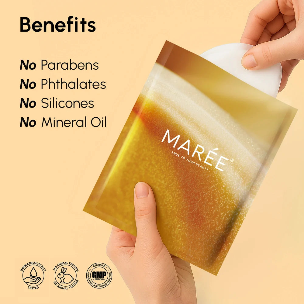 Maree lifting neck wrinkle patches applied to a woman&