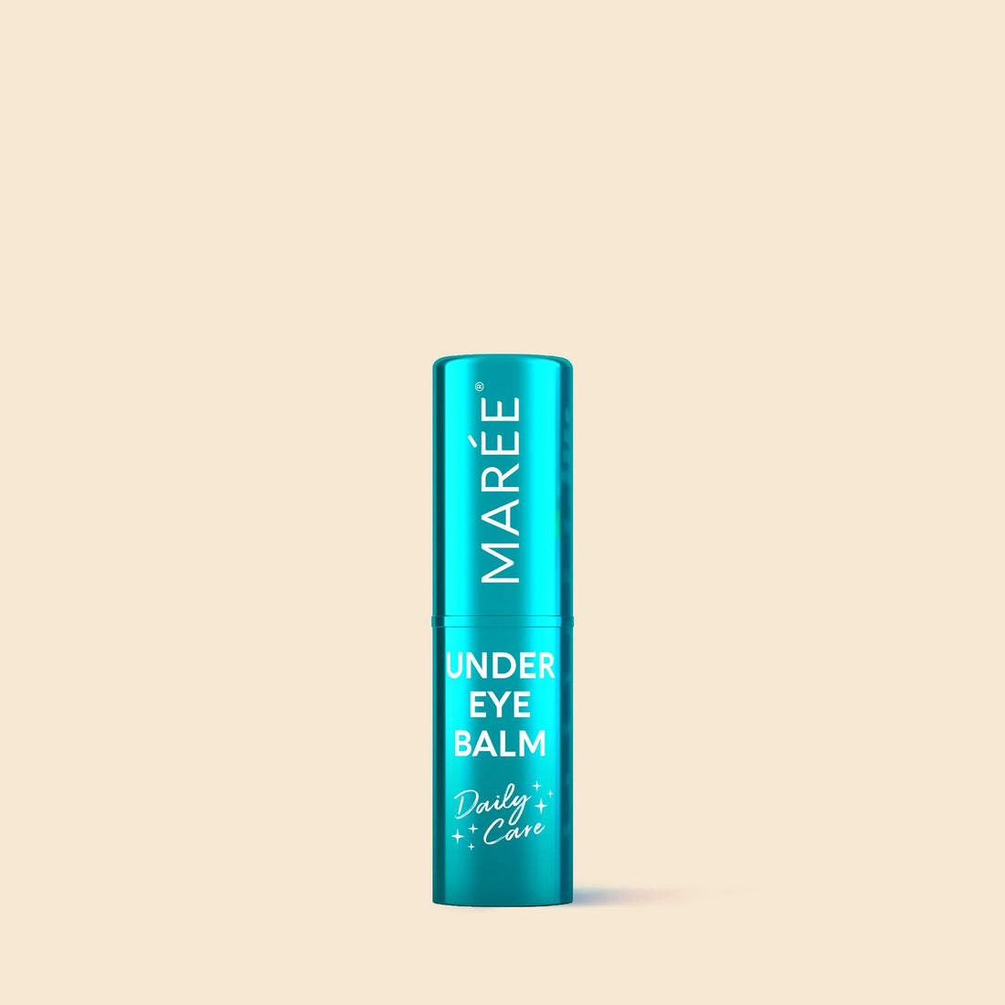 Maree Instant Eye Smoother Balm stick showing smooth, creamy product for reducing puffiness and fine lines around the eyes.