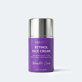 Maree Retinol Lifting & Firming Face Cream jar with a white lid and elegant packaging, demonstrating a skincare product for youthful skin.