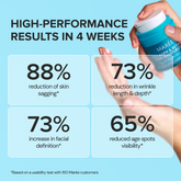 Maree Retinol and Collagen Anti-Age Cream jar with white lid, showcasing the cream&