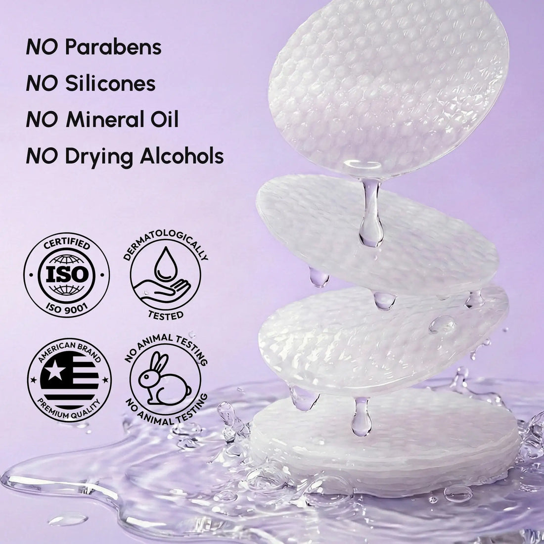 Maree 12% Niacinamide Smooth &amp; Glow Pads with exfoliating and brightening properties, featuring textured pads for skincare.