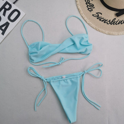 New Multi Color Nylon Swimsuit Women Sexy Bikini Wish Swimsuit