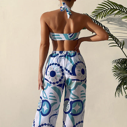 Classic Split Sexy Women Three Piece Set Women Swimsuit