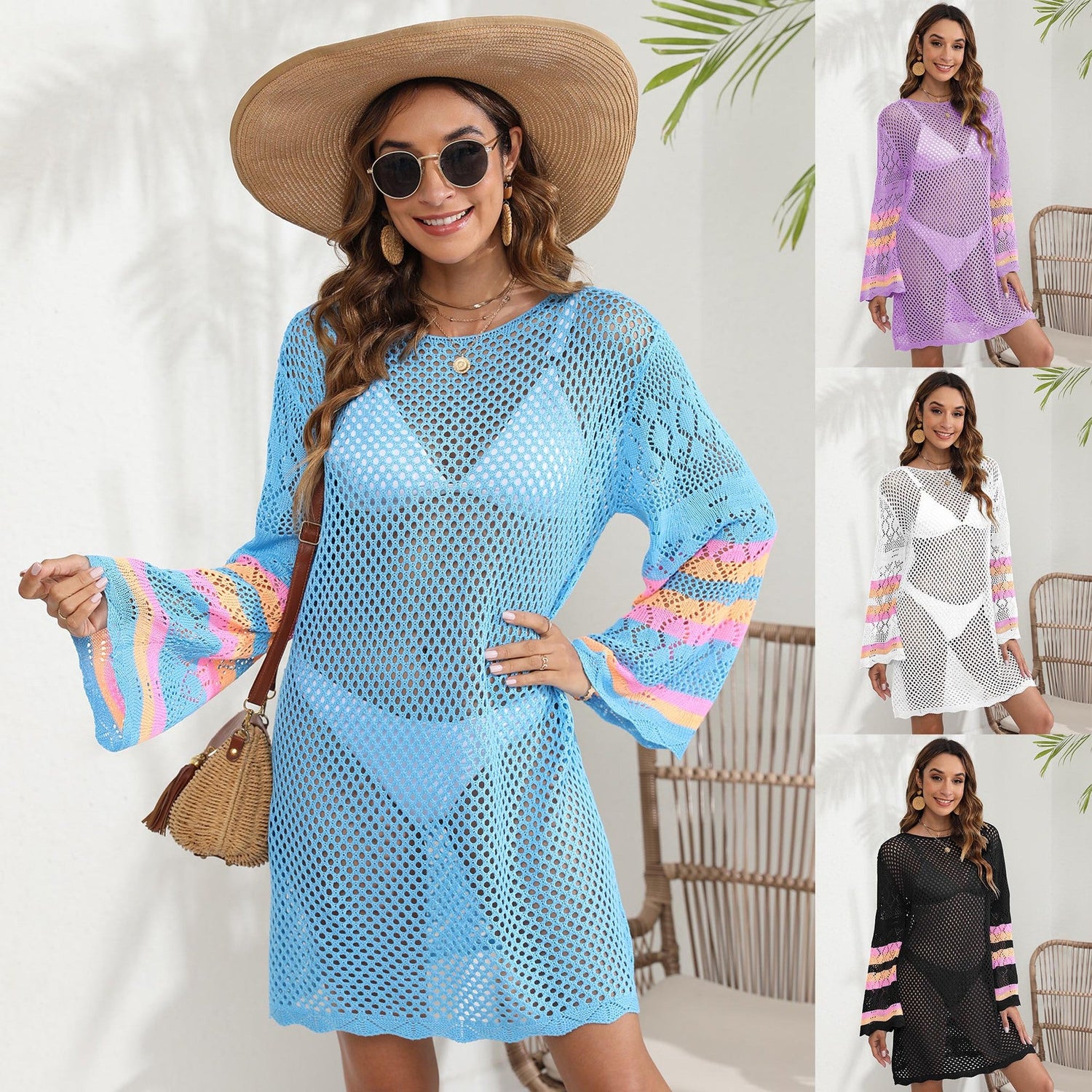 Women Beach Vacation Blouse Women&