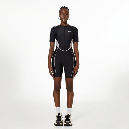 Shaping Sports One Piece Swimsuit Set Spring Diving Ladies Thickened Jumpsuit