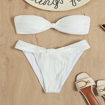 Classic Split Sexy Women Special Fabric Women Swimsuit