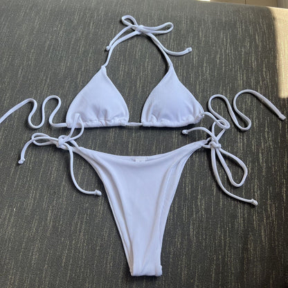 Sexy Three Point Bikini Split Swimsuit Women Beach Spring Swimsuit Bikini