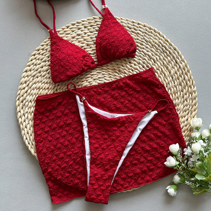 Three Piece Sets Bikini Sexy Split Women Swimsuit Swimsuit Women